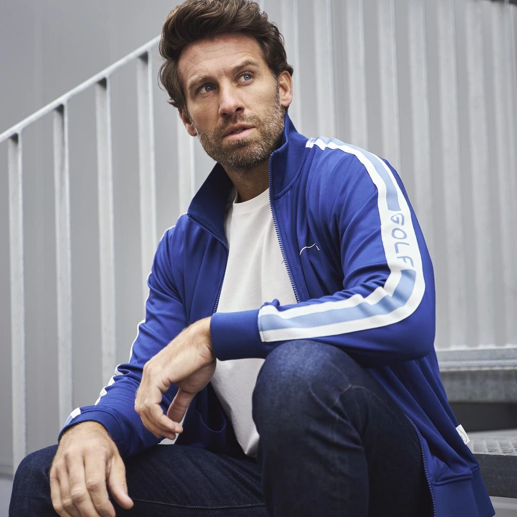 Volkswagen Unisex Trainingsjacke, blau