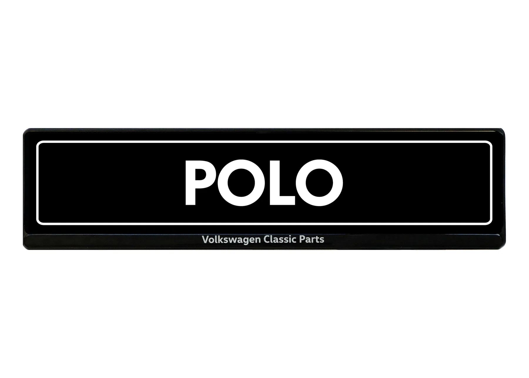 Volkswagen Classic Parts Showkennzeichen Polo