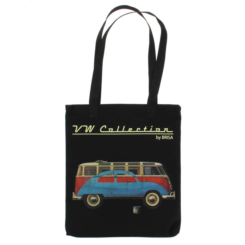 Volkswagen T1 Bus Werbetasche - Schwarz