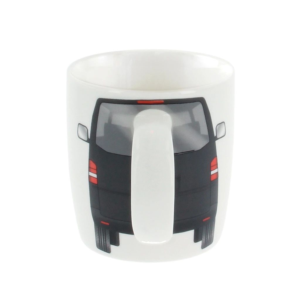 Volkswagen T5 Bus Kaffeetasse 370ml in Geschenkbox - Schwarz