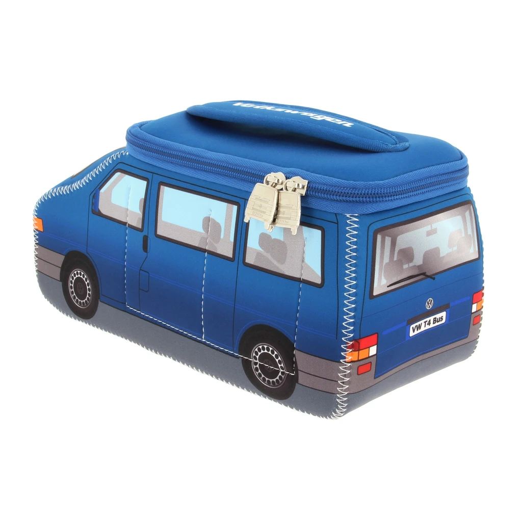 Volkswagen T4 Bus 3D Neopren Universaltasche - Blau