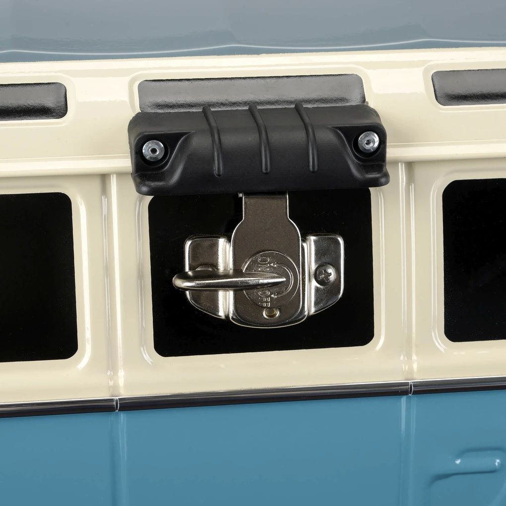 Volkswagen T1 Bus fahrbare Kühlbox - Blau