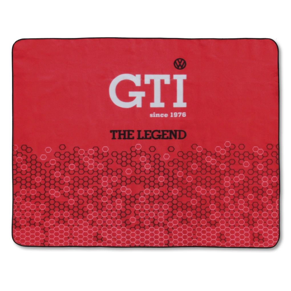 Volkswagen GTI Picknickdecke "The Legend", rot