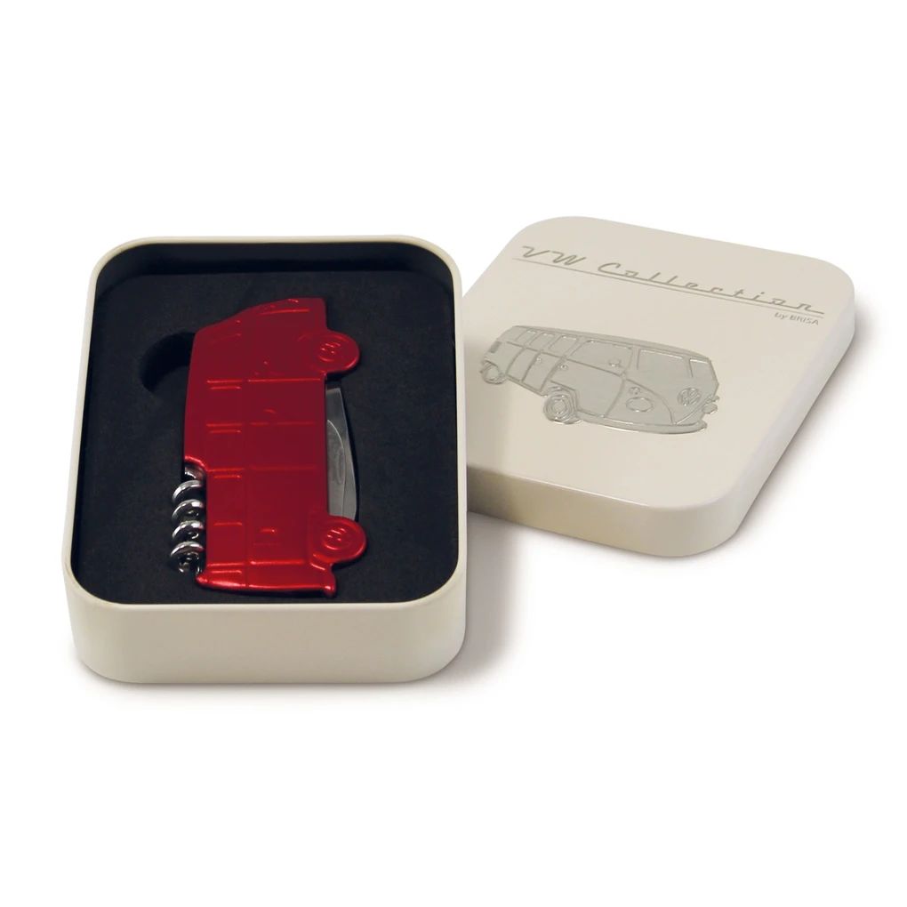Volkswagen Bulli Taschenmesser in Geschenkdose