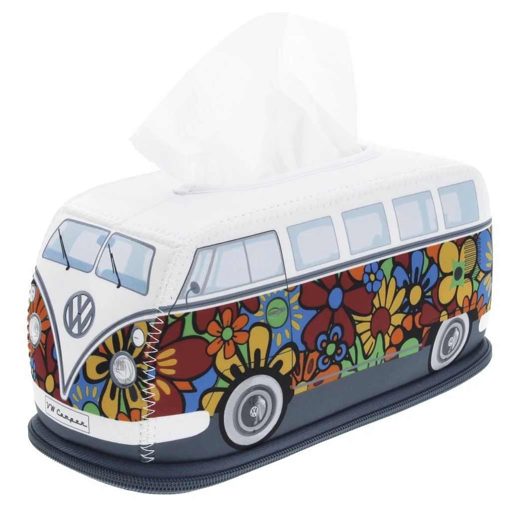 Volkswagen T1 Bus Kosmetiktuchspender 'Flower'