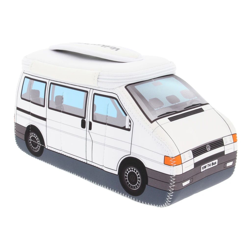 Volkswagen T4 Bus 3D Neopren Universaltasche - Weiss