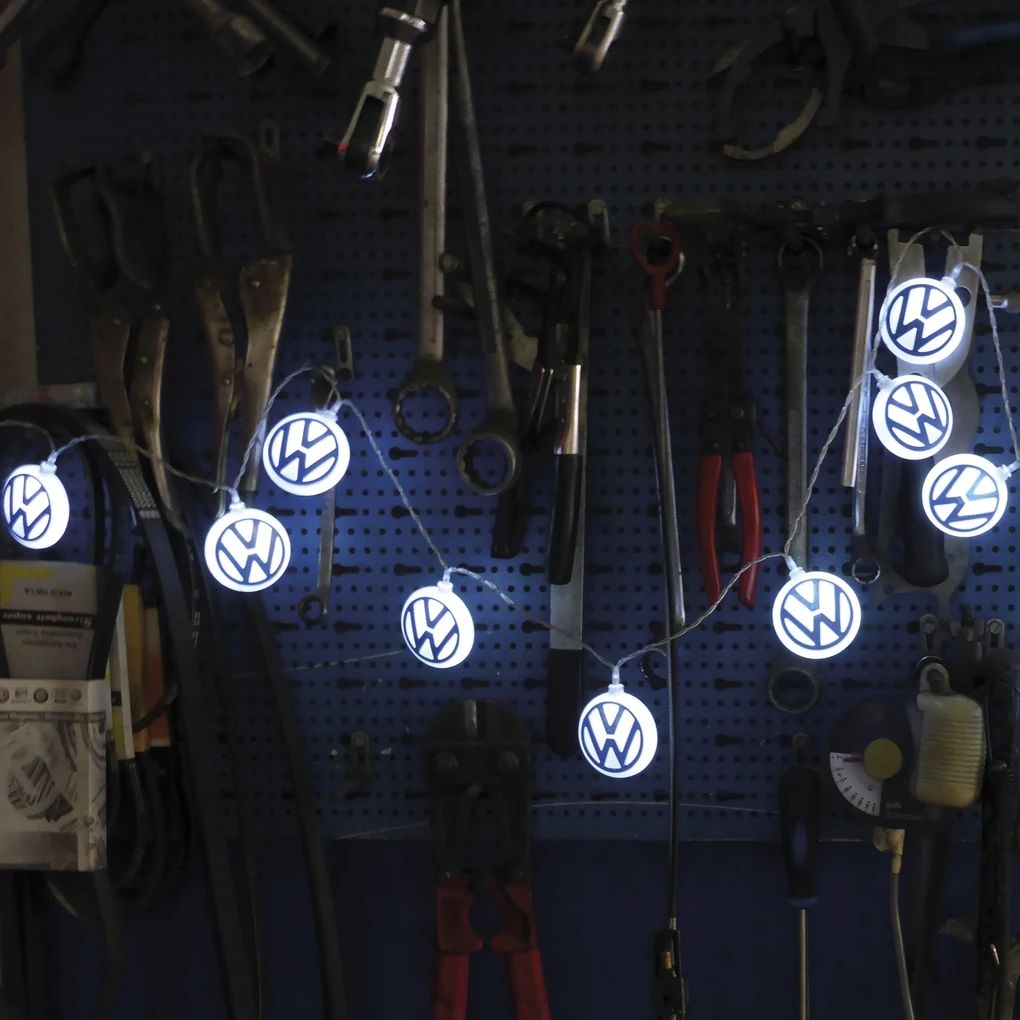 Volkswagen Logo Lichterkette