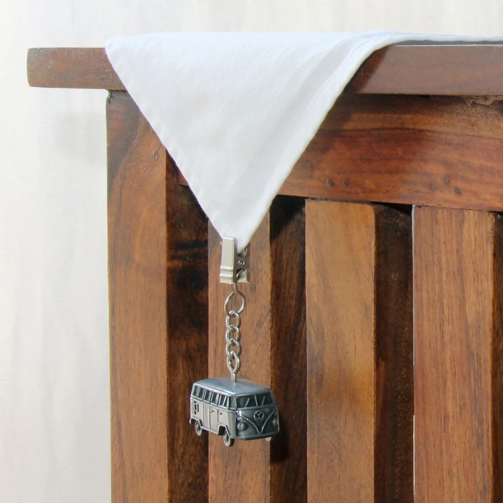 Volkswagen Bulli 3D Tischdecken-Gewichte-Set