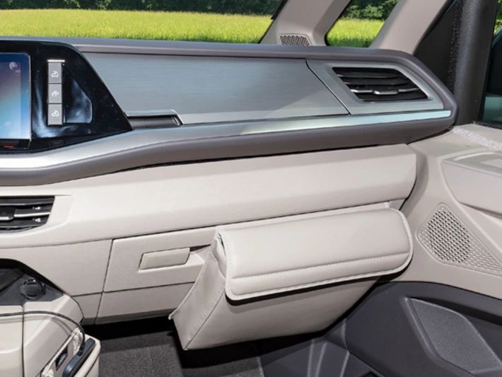 BRANDRUP® TIALO® Glovebox für VW T7 Cali / Multivan, Design "Leder Sandwick"