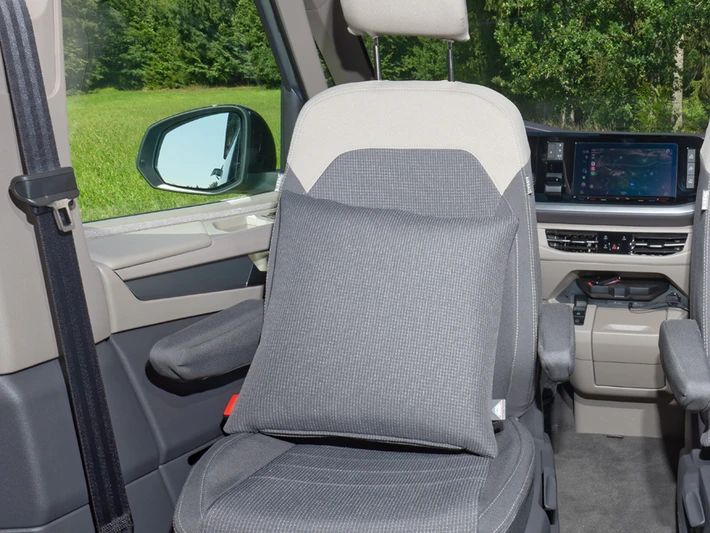 BRANDRUP® Kissen mit Polyesterfüllung ca. 45 x 45 cm Design "Bright Dots Raven"