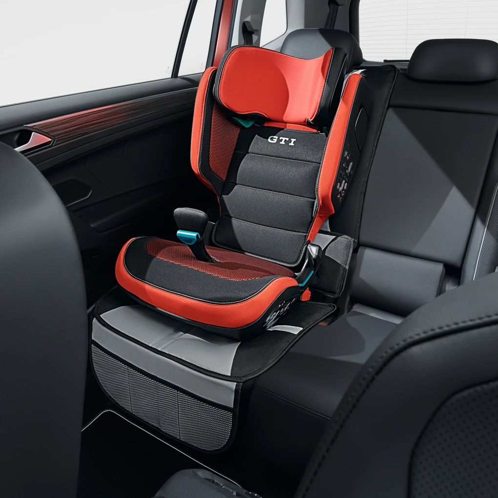 Volkswagen Original i-SIZE Kindersitz, GTI Kidfix, Kinder 3 1/2-12 Jahre/100-150cm,nach Norm R129