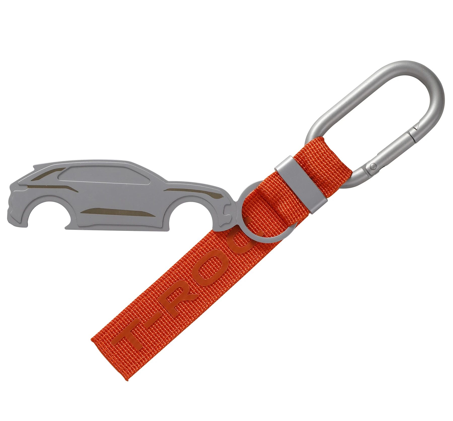 Volkswagen Schlüsselanhänger, Flamerot, T-Roc Kollektion