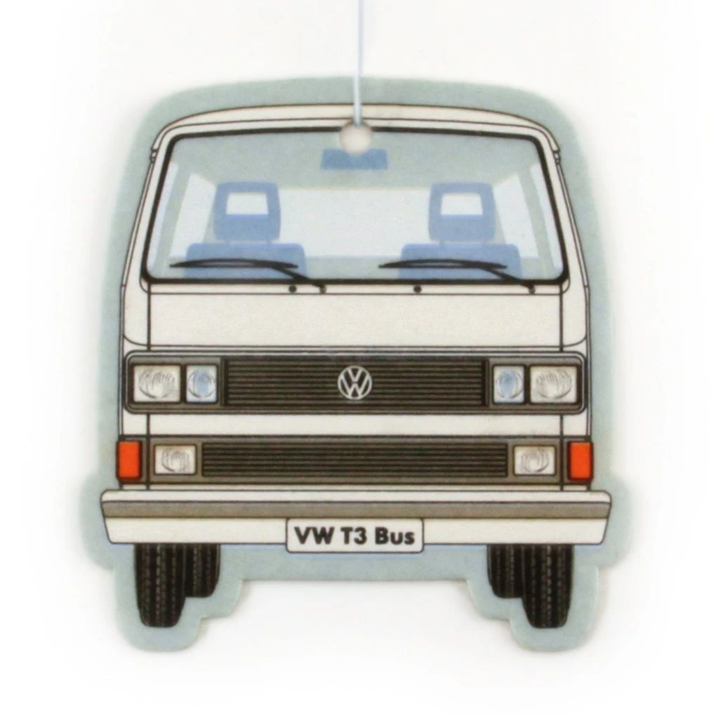 Volkswagen T3 Lufterfrischer, Pina Colada/weiß