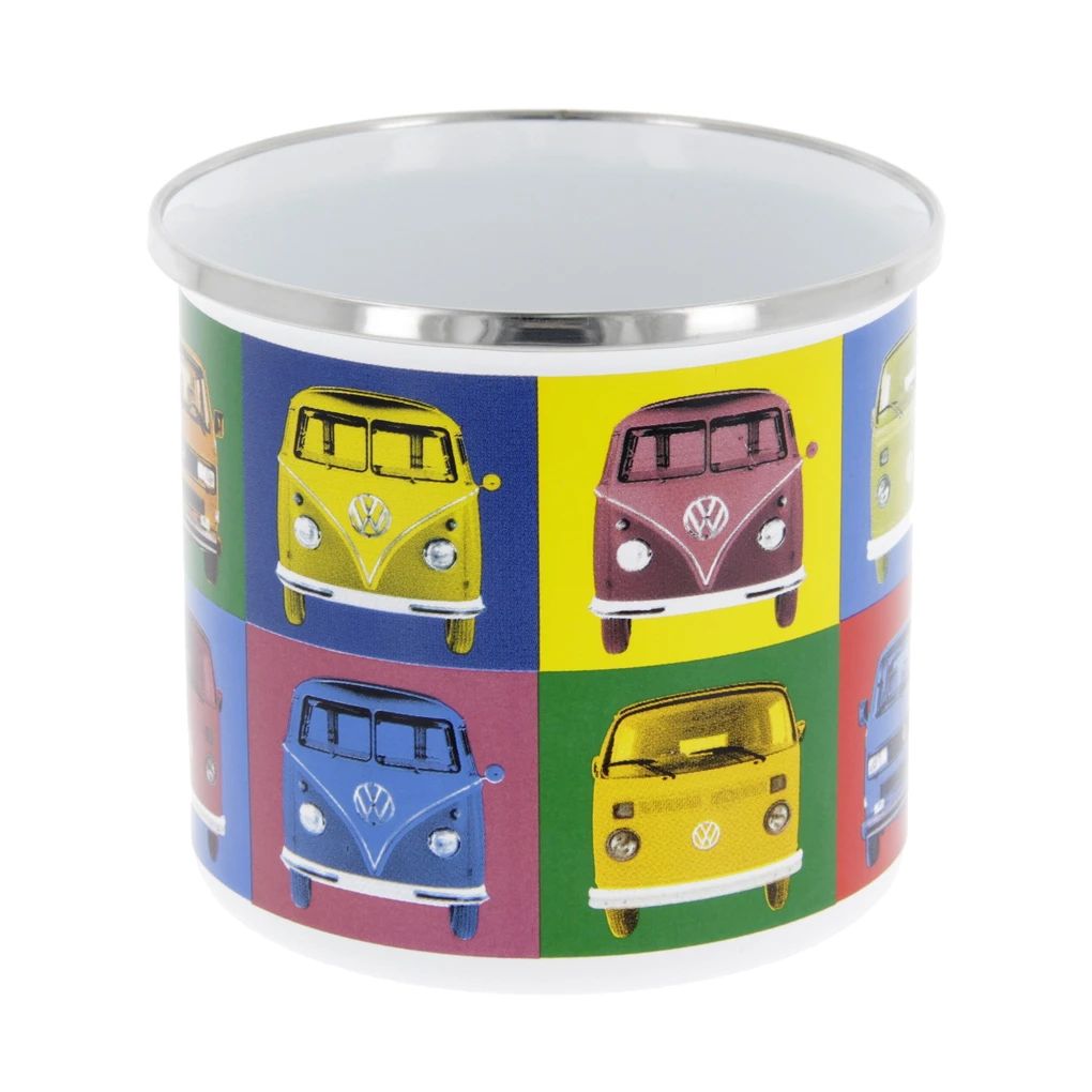 Volkswagen Bulli Emaillebecher-Set