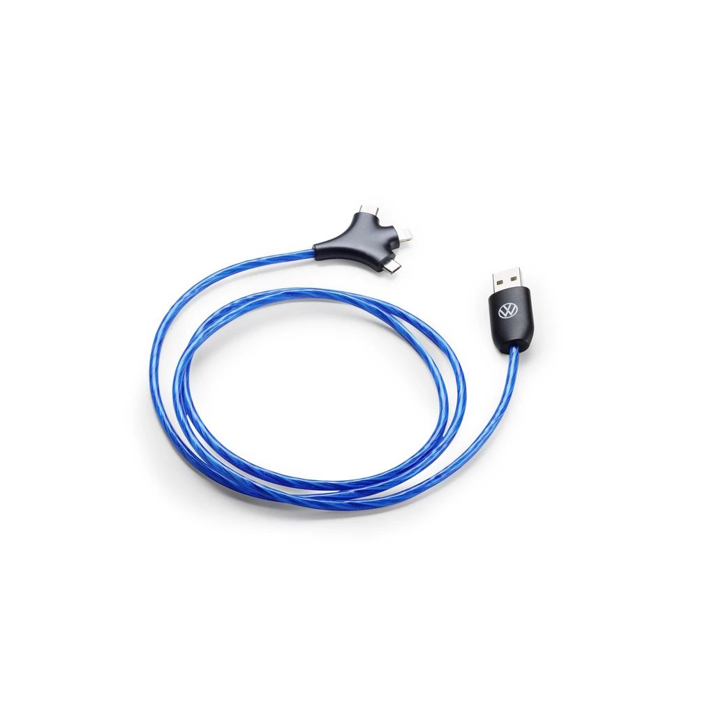 Volkswagen Original 3-in-1 Ladekabel