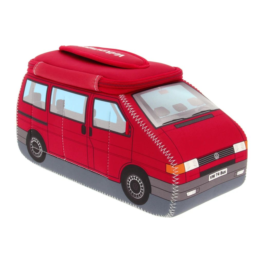Volkswagen T4 Bus 3D Neopren Universaltasche - Rot