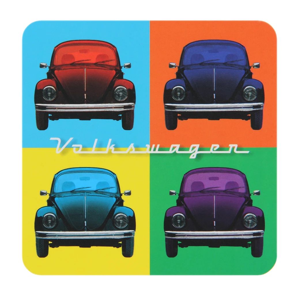 Volkswagen Käfer Untersetzer 4er Set