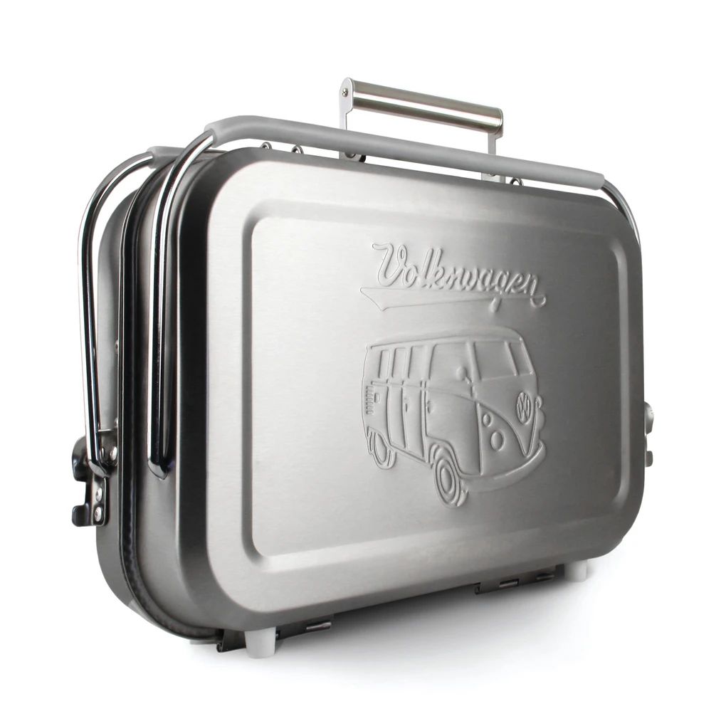 Volkswagen Bulli Koffergrill aus Edelstahl