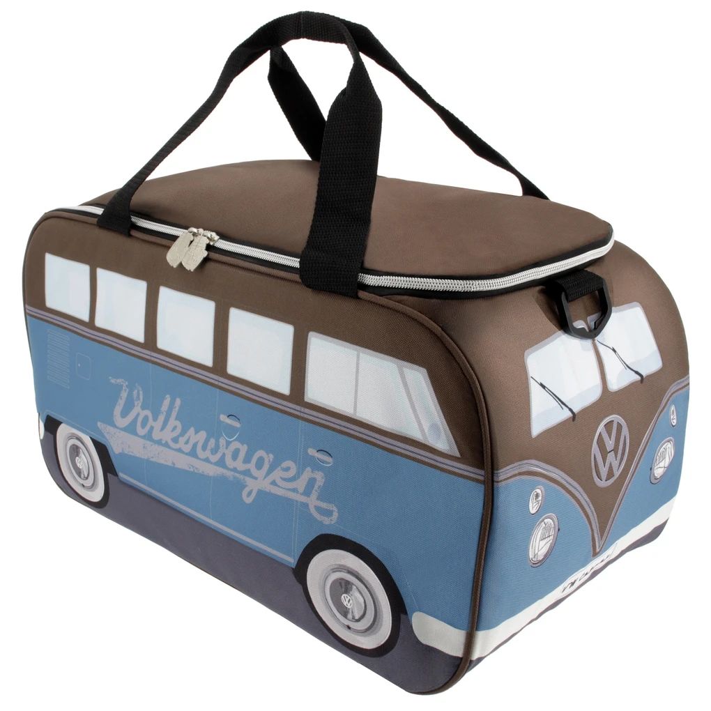 Volkswagen T1 Bus Kühltasche, 25l, Petrol/Braun