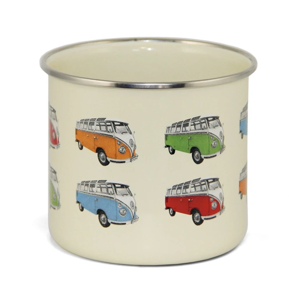 Volkswagen Bulli Emaille-Tasse