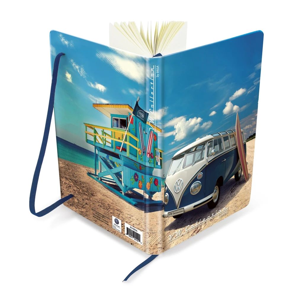 Volkswagen Bulli Notizbuch "Beachlife"