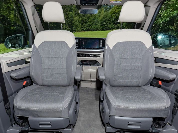 BRANDRUP® Second Skin® FH-Sitze "Mèlange Raven/Sandwick" T7 Cali Ocean/Coast