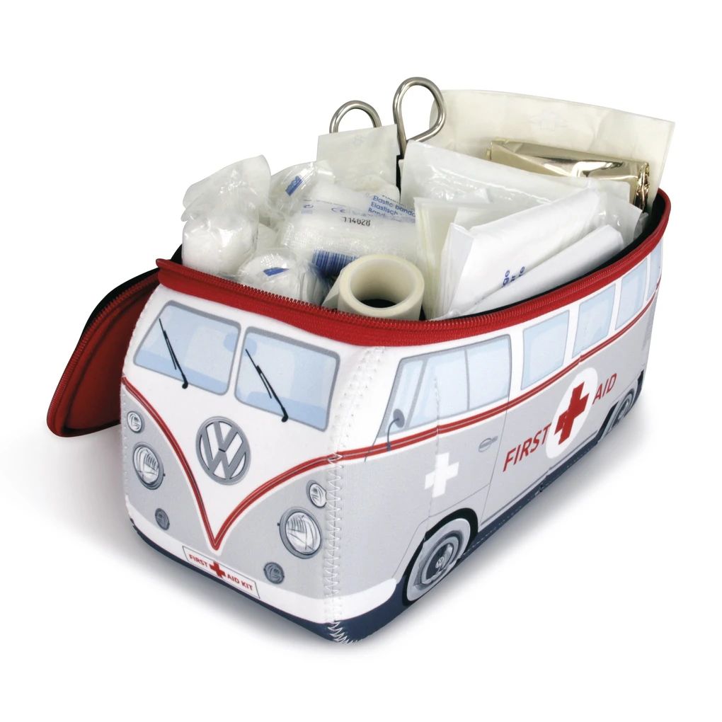 Volkswagen Bulli 3D Neopren Universaltasche "First Aid"