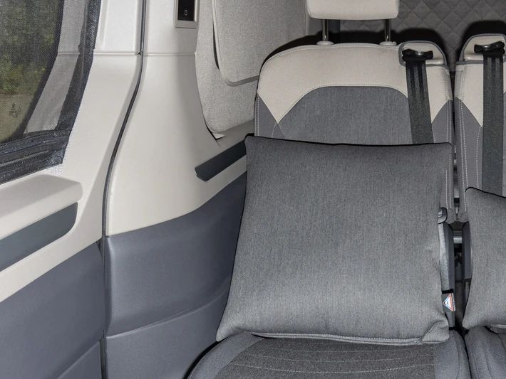 BRANDRUP® Kissen mit Polyesterfüllung ca. 45 x 45 cm Design "Mèlange Raven"