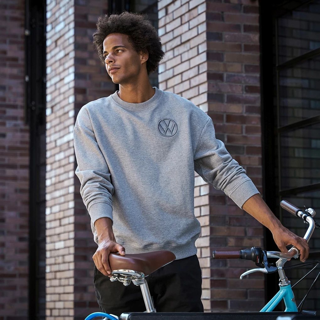 Volkswagen Sweater Herren Grau