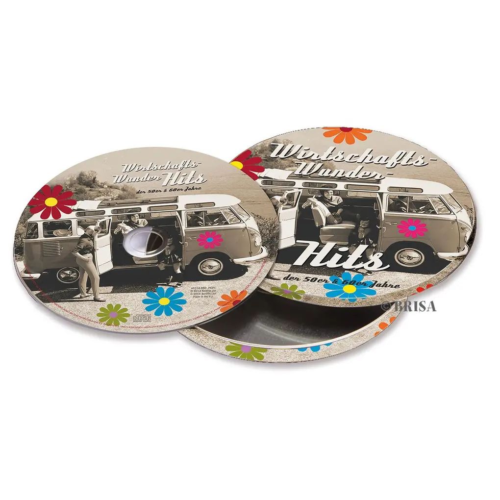 Volkswagen Deutsche Schlager Musik-CD in Metalldose
