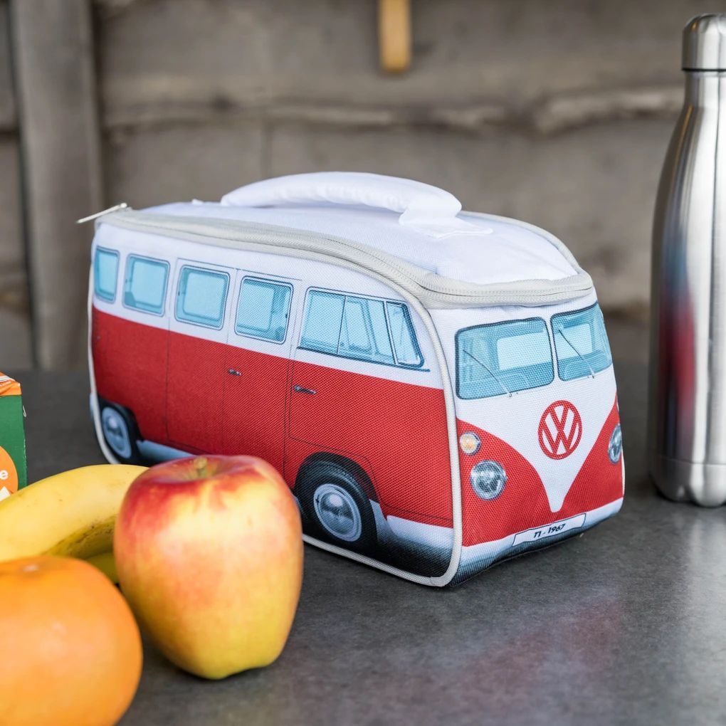 Volkswagen T1 Bus Brotzeittasche - Rot