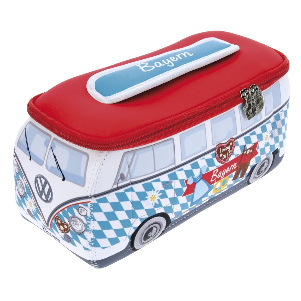 Volkswagen Bulli 3D Neopren Universaltasche "Bayern"