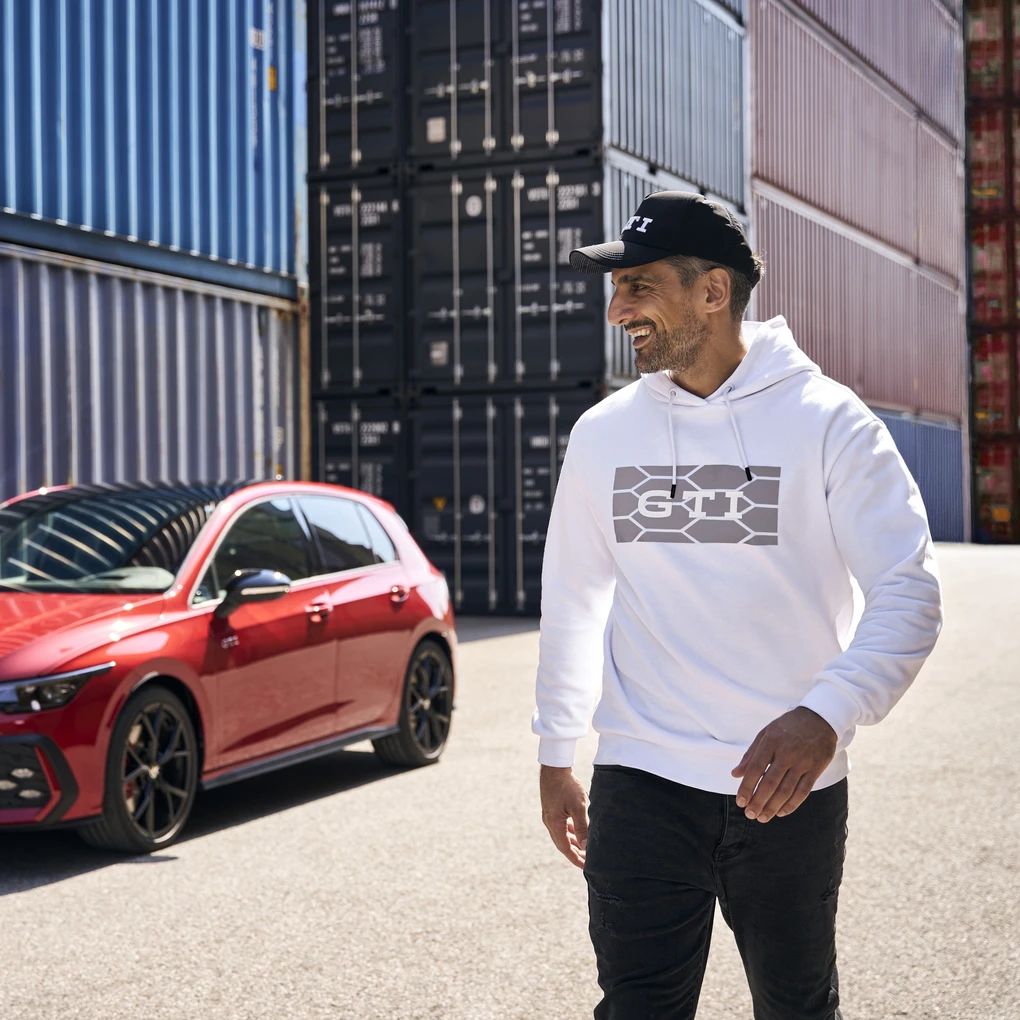 Volkswagen Hoodie GTI für Herren, Weiß