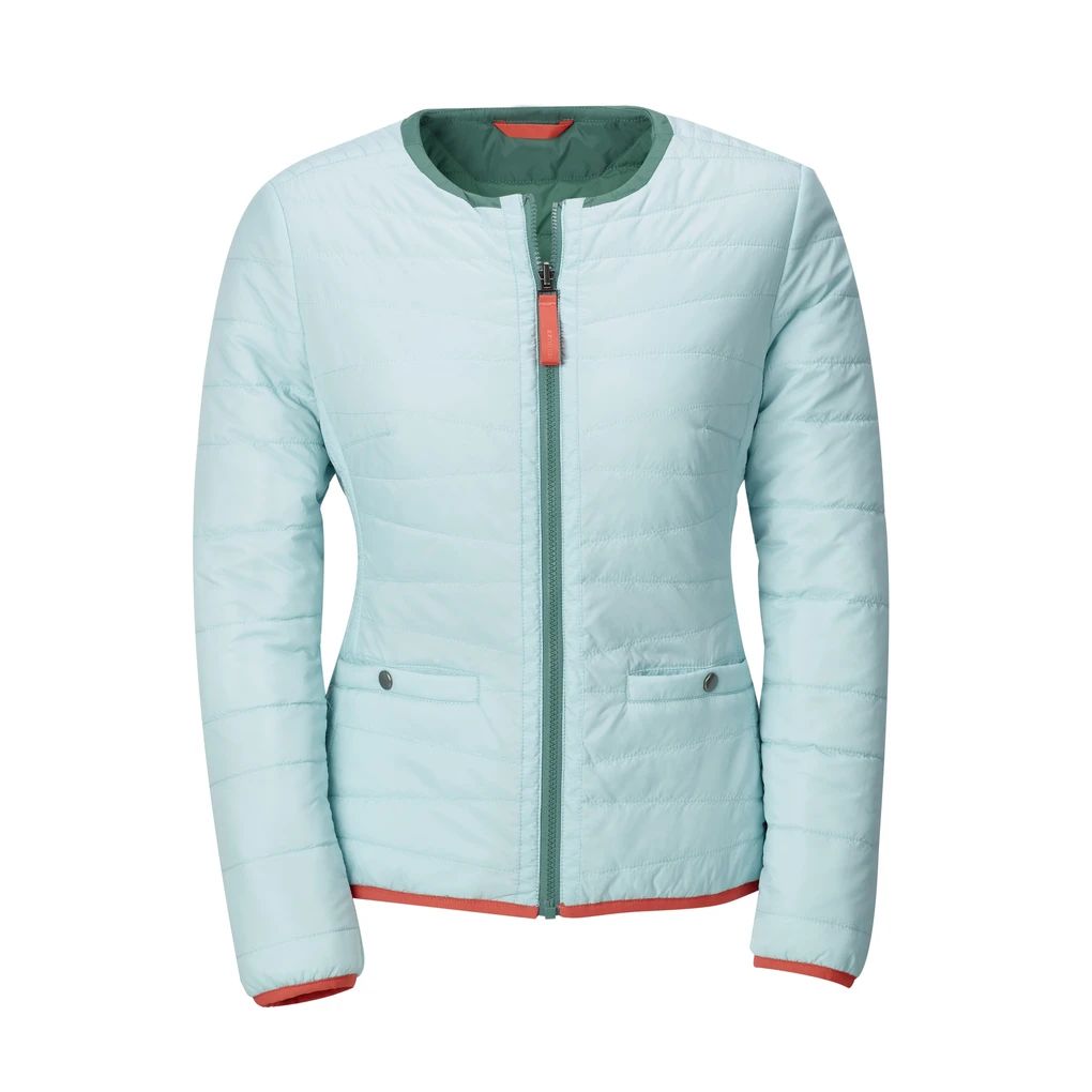 Volkswagen Damen-Wendejacke, petrol/mint