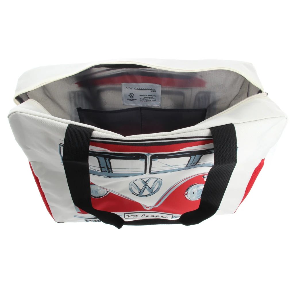 Volkswagen T1 Bus Strandtasche - Front & Heck/Rot