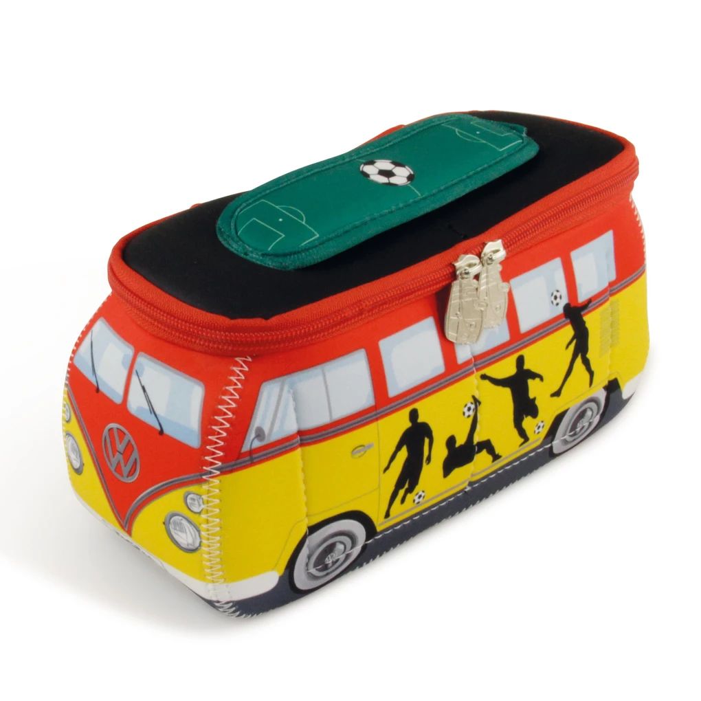 Volkswagen Bulli 3D Neopren Universaltasche "Fußball"
