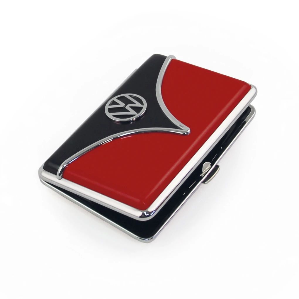 Volkswagen Bulli Visitenkartenetui, rot