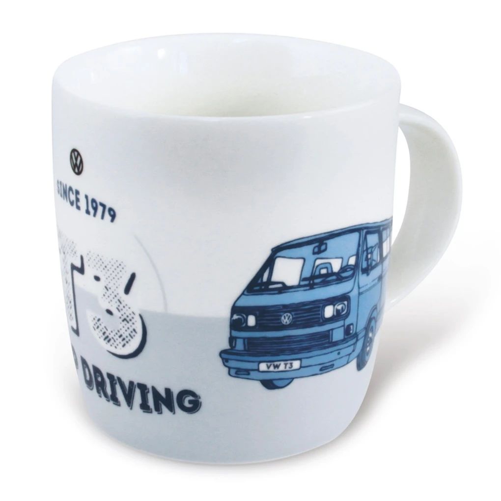Volkswagen Bulli T3 Kaffeebecher "Keep driving"
