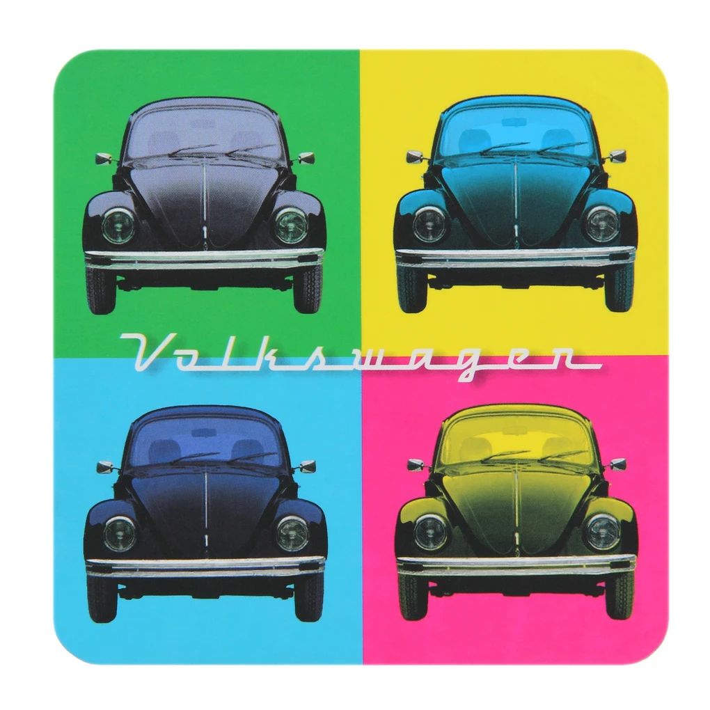 Volkswagen Käfer Untersetzer 4er Set