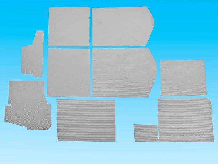 BRANDRUP® Antirutsch-/Schutzmatten 9er-Set für Schrank, VW T7 Cali Ocean/Coast