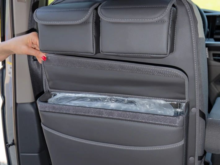 BRANDRUP® Utility FH-Sitz mit MULTIBOX ® Maxi Design "Leder Raven", Volkswagen T7 California