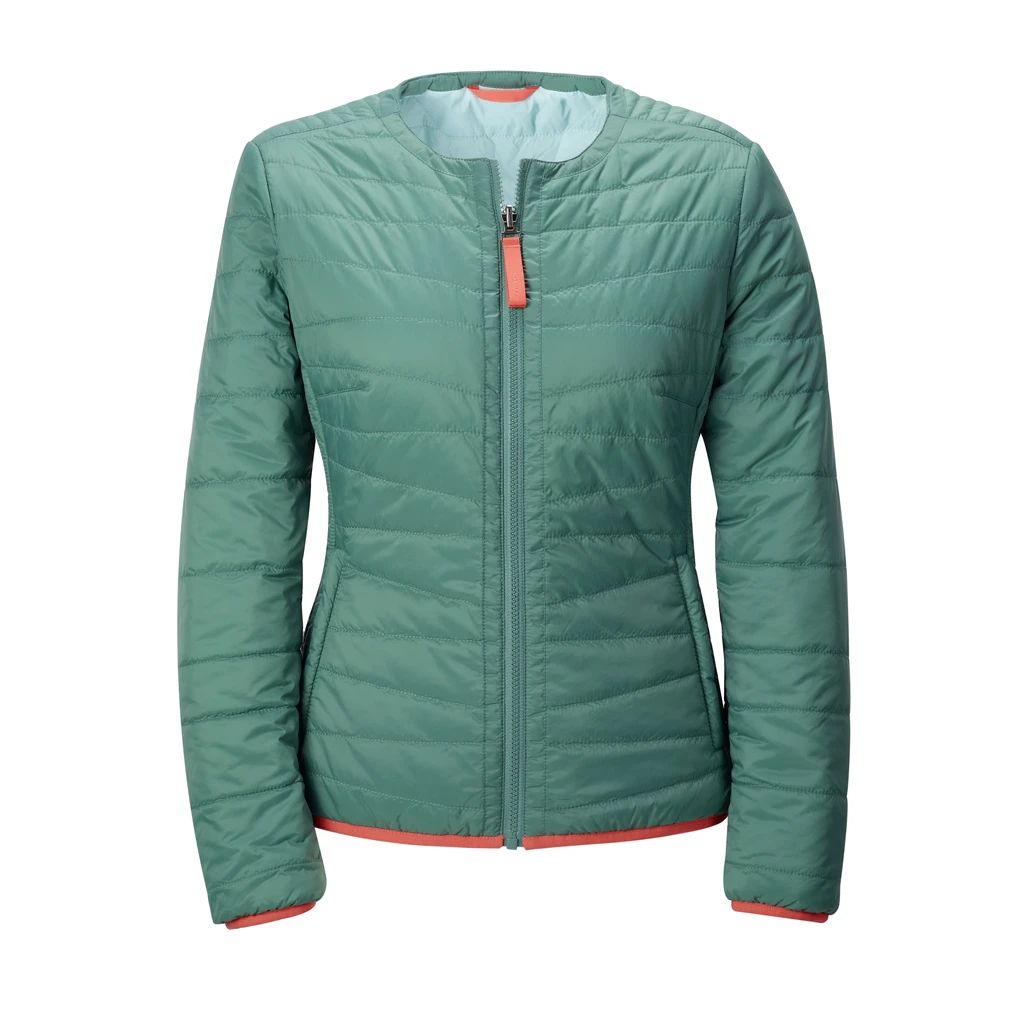 Volkswagen Damen-Wendejacke, petrol/mint