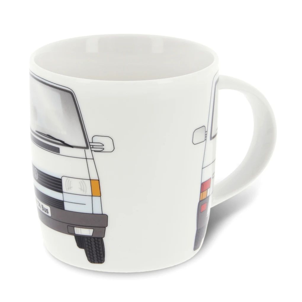 Volkswagen T4 Bus Kaffeetasse in Geschenkbox weiß