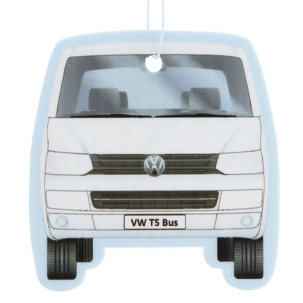 Volkswagen T5 Bus Lufterfrischer - Pina Colada/Weiss