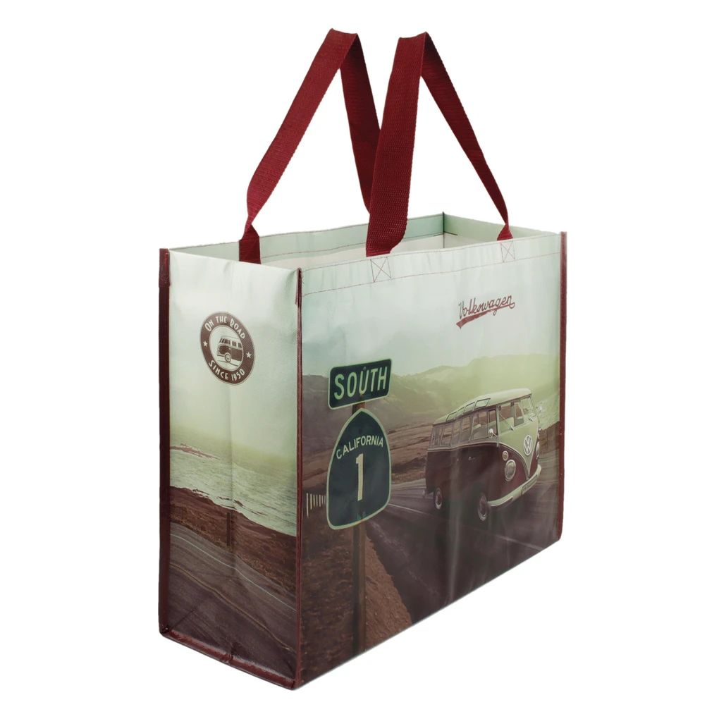 Volkswagen Bulli Shopper Bag groß "Highway No. 1"
