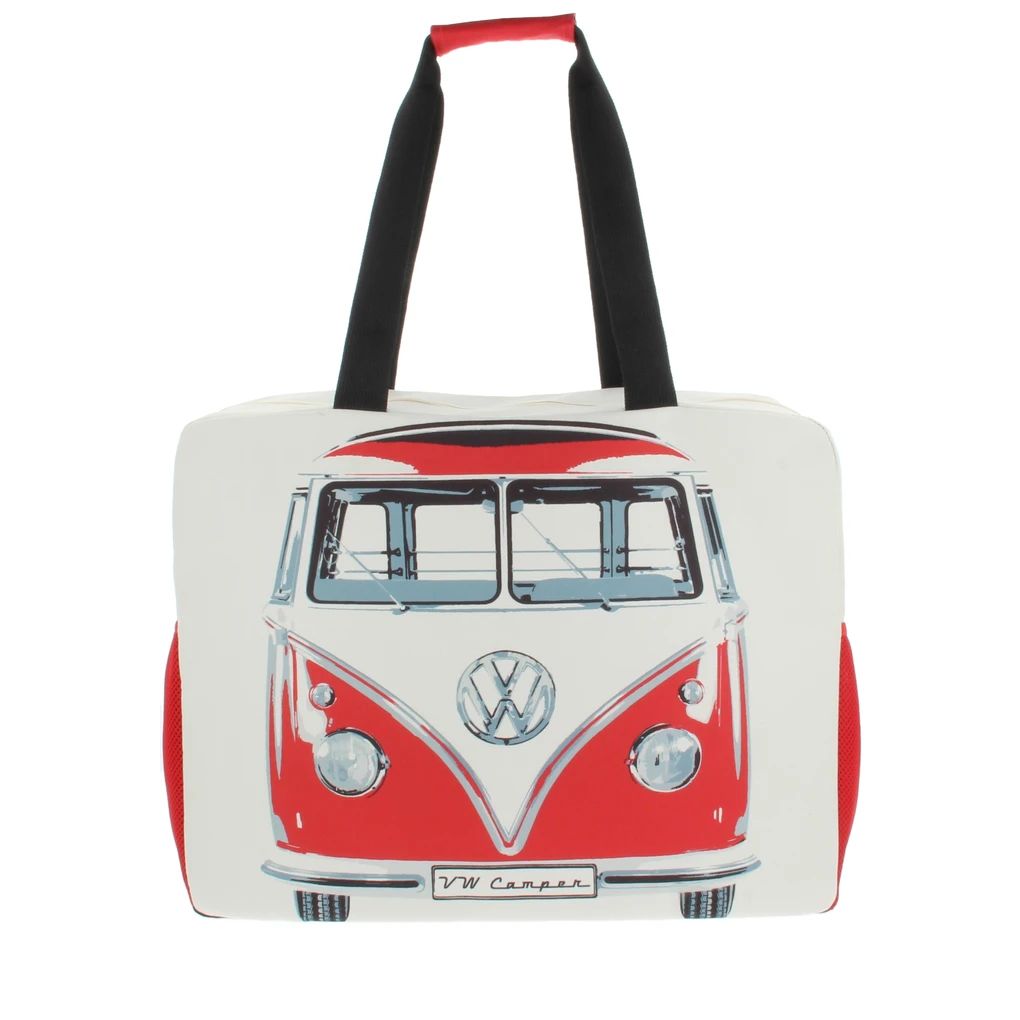 Volkswagen T1 Bus Strandtasche - Front & Heck/Rot