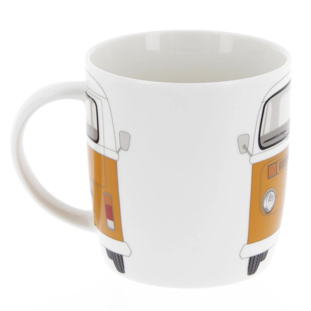 Volkswagen Bulli T2 Kaffeebecher, gelb
