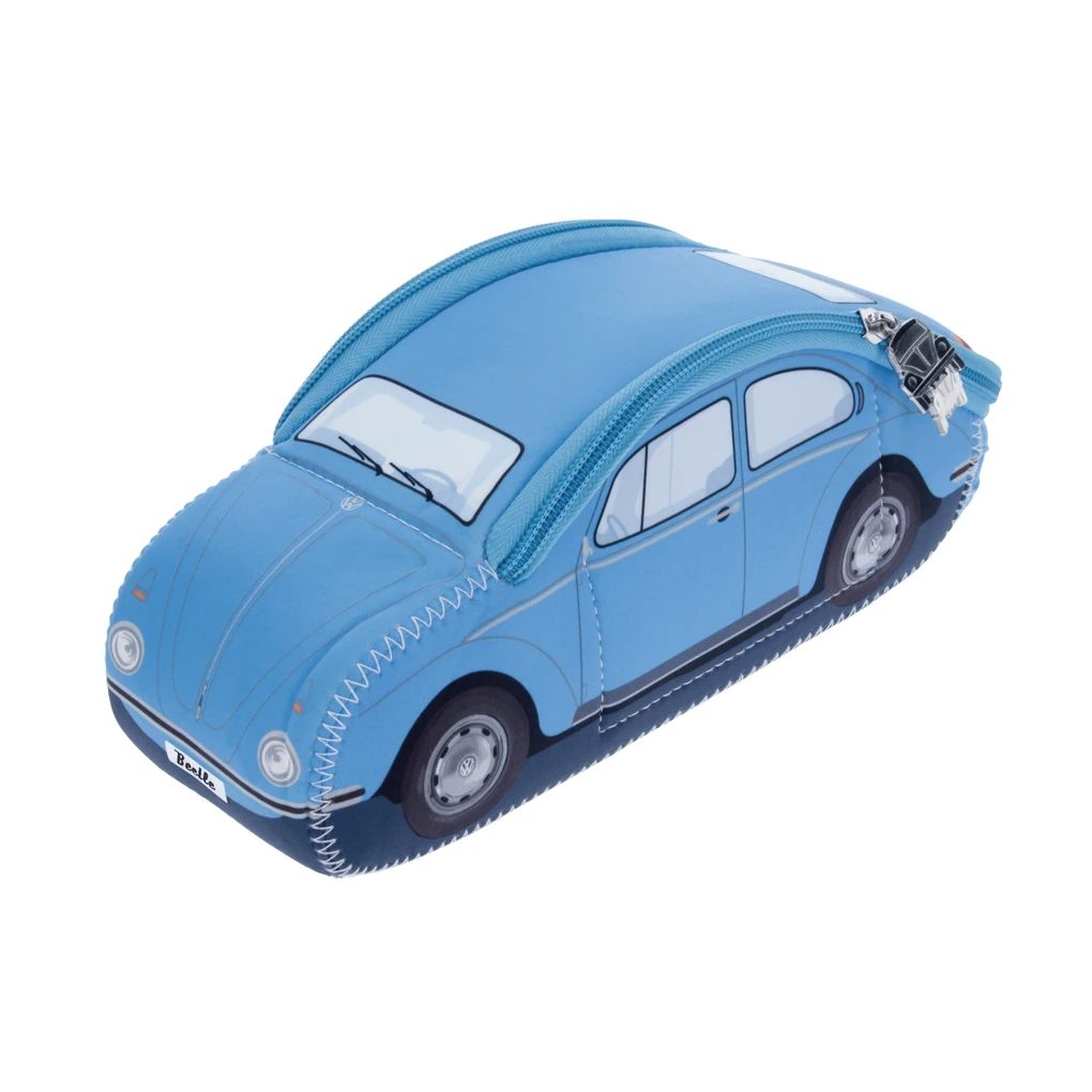 Volkswagen Käfer Neoprenmäppchen klein, hellblau
