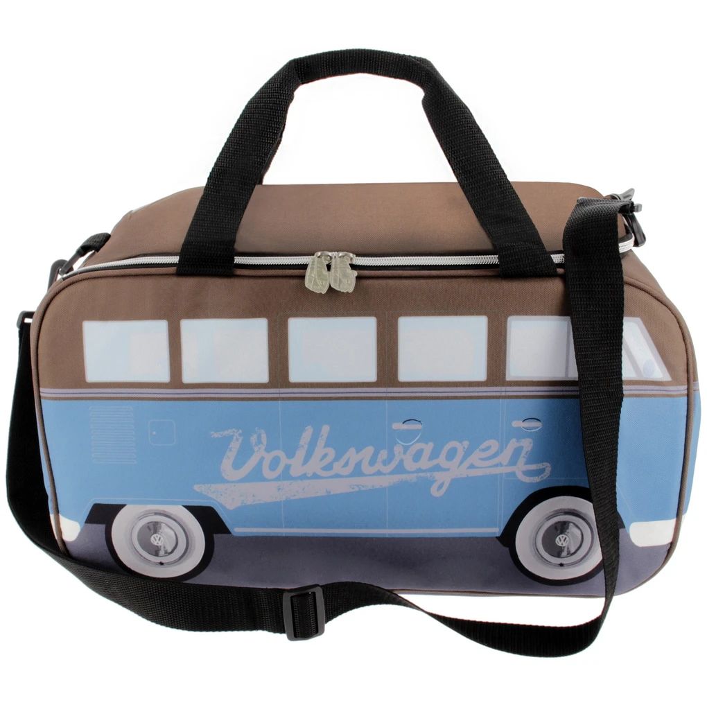 Volkswagen T1 Bus Kühltasche, 25l, Petrol/Braun