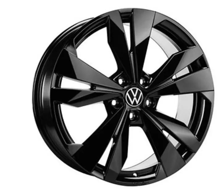 VW Loen 8x20 5/112/45 VA schwarz